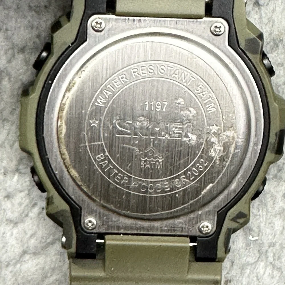 SKMEI 1197 Tactical Style Digital Camouflage Sport Watch 5 ATM Water Resistant